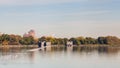 The Jackie Onassis Reservoir in Central Park Royalty Free Stock Photo
