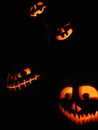 Jackolanterns Royalty Free Stock Photo