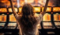 Jackpot Jubilation Womans Elated Victory at Casino Slots