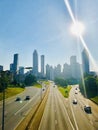 Jackson Bridge, Atlanta Royalty Free Stock Photo