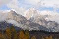 Jackson hole Wyoming Teton mountains Royalty Free Stock Photo