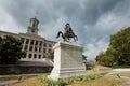 Jackson monument Royalty Free Stock Photo