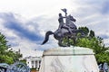 Jackson Statue Lafayette Park White House Pennsylvania Ave Washington DC Royalty Free Stock Photo