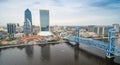 Jacksonville - City aerial view