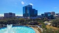 JACKSONVILLE, FL - FEBRUARY 2016: Aerial city view. Jacksonville