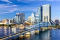 Jacksonville, Florida Skyline Royalty Free Stock Photo