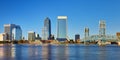 Jacksonville, Florida Skyline Royalty Free Stock Photo