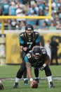 Brad Meester and Chad Henne Royalty Free Stock Photo