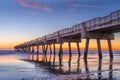 Jacksonville Pier in Jacksonville, Florida Royalty Free Stock Photo