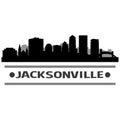 Jacksonville Skyline City Icon Vector Art Design