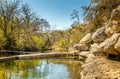 Jacobs well is a perennial karstic spring