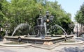 Mould Fountain, opened in 1871, City Hall Park, New York, NY, USA