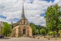 Jacobi church in the historical center of Rinteln Royalty Free Stock Photo