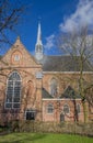 Jacobijner church in the historical center of Leeuwarden Royalty Free Stock Photo