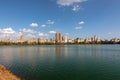 Jacqueline Kennedy Onassis Reservoir in Central Park, Manhattan, New York City, USA Royalty Free Stock Photo