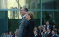 Jacques Chirac, Angela Merkel