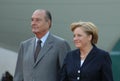 Jacques Chirac, Angela Merkel