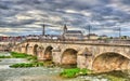 Jacques-Gabriel Bridge over the Loire in Blois, France