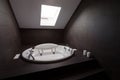 Jacuzzi in a bathroom interior Royalty Free Stock Photo