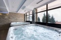 Jacuzzi baths in hotel spa center Royalty Free Stock Photo