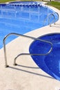 Jacuzzi outdoor blue swimming pool