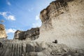 Jaddih Hill Bukit Jaddih a geological view of limestone hill in Bangkalan, Madura, Indonesia Royalty Free Stock Photo