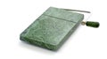 Jade cheese slicer on white Royalty Free Stock Photo