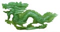 Jade Dragon Ornament Royalty Free Stock Photo