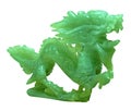 Jade Dragon Ornament Royalty Free Stock Photo