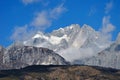 Jade dragon snow mountain Royalty Free Stock Photo