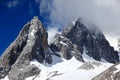 Jade dragon snow mountain Royalty Free Stock Photo