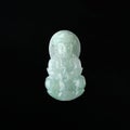 Jade Guanyin Royalty Free Stock Photo