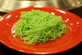 Jade Noodle on plate