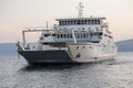 Jadrolinija ferryboat on Adriatic sea Royalty Free Stock Photo