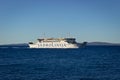 Jadrolinija ferry Hrvat on open water Royalty Free Stock Photo