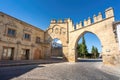 Jaen Gate and Villalar Arch - Baeza, Jaen, Spain Royalty Free Stock Photo