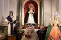 Jaen, Spain - June 18, 2020: Chapel inside of Basilica of San Ildefonso in Jaen, Andalusia, Spain