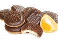 Jaffa cakes Royalty Free Stock Photo