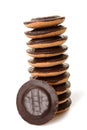 Jaffa Cakes Against a White Background