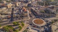 Jaffa in Israel, aerial drone view