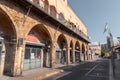 View from the historic streets of Jaffa, Israel