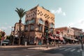 View from the historic streets of Jaffa, Israel