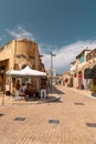 View from the historic streets of Jaffa, Israel