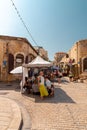 View from the historic streets of Jaffa, Israel