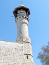 Jaffa minaret of Al-Bahr Mosque March 2012 Royalty Free Stock Photo