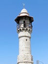 Jaffa the minaret of Al-Bahr Mosque 2012 Royalty Free Stock Photo