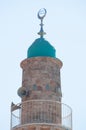 Jaffa, Old City, Israel, Middle East, minaret, crescent, mosque, islam, muslim, religion Royalty Free Stock Photo