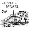 Jaffa old port - Israel Royalty Free Stock Photo