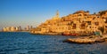 Jaffa Old Town and Tel Aviv skyline, Israel Royalty Free Stock Photo