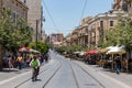 Jaffa Street tram line, Jerusalem